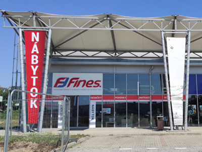 Predajňa FINES Trnava (THE MALL)